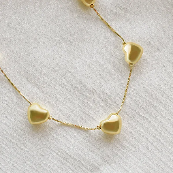 Necklaces Heart Chain Necklace Upakarna