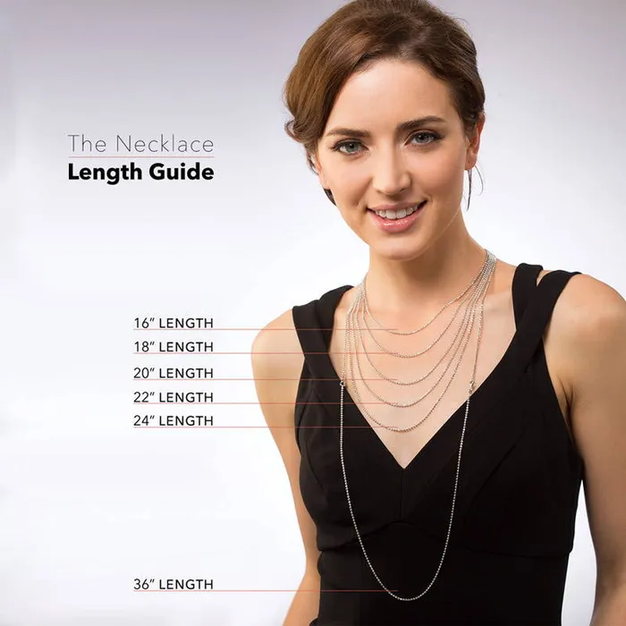 Necklaces Bubble Graduated CZ Necklace in Sterling Silver BERRICLE