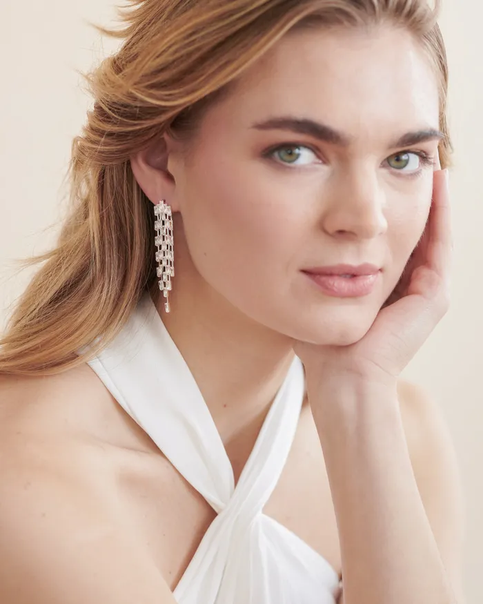 Earrings Cascade Statement Earrings Dareth Colburn 