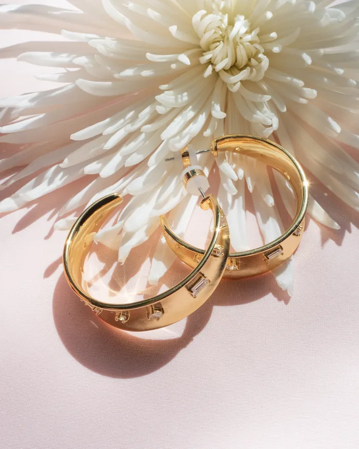 Mixte Statement Hoops Silver Luv Aj Rings Mixte Statement Hoops Silver Luv Aj Rings