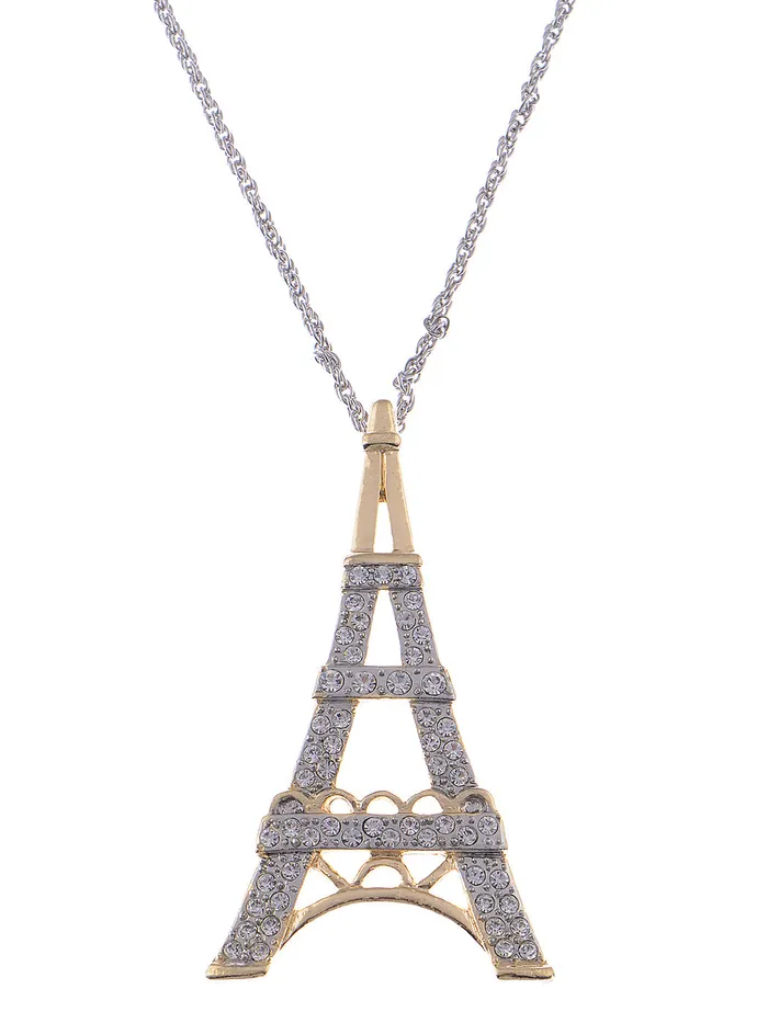 Alilang Necklaces Soft Eiffel Tower Paris Pendant Necklace