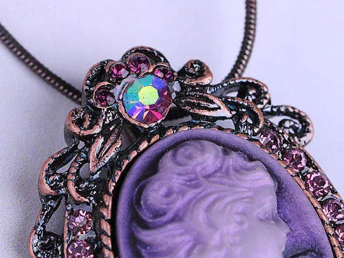 Gun Cameo Lady Victorian Pendant Necklace Alilang Necklaces Gun Cameo Lady Victorian Pendant Necklace Alilang Necklaces