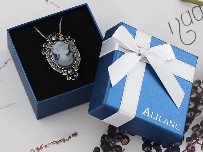 Gun Cameo Lady Victorian Pendant Necklace Alilang Necklaces Gun Cameo Lady Victorian Pendant Necklace Alilang Necklaces