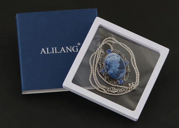 Gun Cameo Lady Victorian Pendant Necklace Alilang Necklaces Gun Cameo Lady Victorian Pendant Necklace Alilang Necklaces