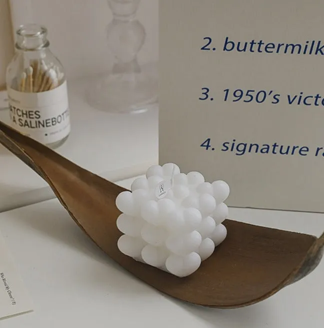 Necklaces Refined by AnnaKaci Heart Bubbles Cube Candle