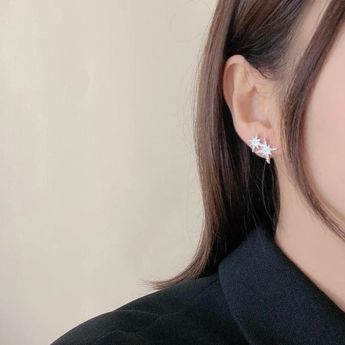 Refined by AnnaKaci Earrings EightPointed Star Dangle Earrings Refined by AnnaKaci Earrings EightPointed Star Dangle Earrings