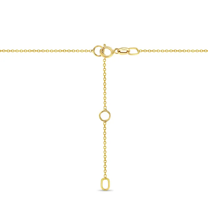 Womens Necklaces 14k Gold Cross Fuchsia Cubic Zirconia Womens PendantNecklace 1618 Necklaces